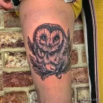Мужской рисунок тату с животным 21.02.22 №0122 - Male animal tattoo tatufoto.com