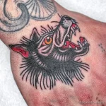 Мужской рисунок тату с животным 21.02.22 №0128 - Male animal tattoo tatufoto.com