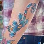 Мужской рисунок тату с животным 21.02.22 №0145 - Male animal tattoo tatufoto.com