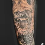 Мужской рисунок тату с животным 21.02.22 №0147 - Male animal tattoo tatufoto.com