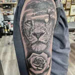 Мужской рисунок тату с животным 21.02.22 №0148 - Male animal tattoo tatufoto.com