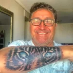 Мужской рисунок тату с животным 21.02.22 №0160 - Male animal tattoo tatufoto.com