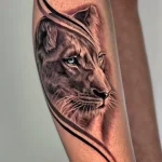 Мужской рисунок тату с животным 21.02.22 №0163 - Male animal tattoo tatufoto.com