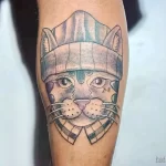 Мужской рисунок тату с животным 21.02.22 №0172 - Male animal tattoo tatufoto.com
