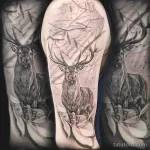Мужской рисунок тату с животным 21.02.22 №0184 - Male animal tattoo tatufoto.com