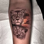 Мужской рисунок тату с животным 21.02.22 №0185 - Male animal tattoo tatufoto.com