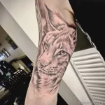 Мужской рисунок тату с животным 21.02.22 №0190 - Male animal tattoo tatufoto.com