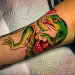 Мужской рисунок тату с животным 21.02.22 №0194 - Male animal tattoo tatufoto.com