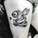 Мужской рисунок тату с животным 21.02.22 №0195 - Male animal tattoo tatufoto.com