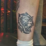 Мужской рисунок тату с животным 21.02.22 №0200 - Male animal tattoo tatufoto.com