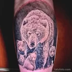 Мужской рисунок тату с животным 21.02.22 №0222 - Male animal tattoo tatufoto.com