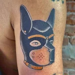 Мужской рисунок тату с животным 21.02.22 №0226 - Male animal tattoo tatufoto.com