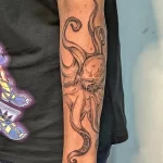 Мужской рисунок тату с животным 21.02.22 №0247 - Male animal tattoo tatufoto.com