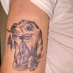Мужской рисунок тату с животным 21.02.22 №0248 - Male animal tattoo tatufoto.com