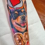 Мужской рисунок тату с животным 21.02.22 №0254 - Male animal tattoo tatufoto.com
