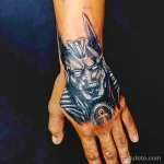 Мужской рисунок тату с животным 21.02.22 №0262 - Male animal tattoo tatufoto.com