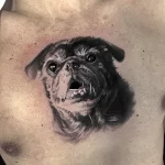 Мужской рисунок тату с животным 21.02.22 №0264 - Male animal tattoo tatufoto.com