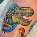Мужской рисунок тату с животным 21.02.22 №0288 - Male animal tattoo tatufoto.com