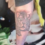 Мужской рисунок тату с животным 21.02.22 №0289 - Male animal tattoo tatufoto.com