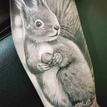 Мужской рисунок тату с животным 21.02.22 №0290 - Male animal tattoo tatufoto.com