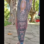 Мужской рисунок тату с животным 21.02.22 №0304 - Male animal tattoo tatufoto.com