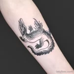 Мужской рисунок тату с животным 21.02.22 №0305 - Male animal tattoo tatufoto.com
