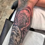Мужской рисунок тату с животным 21.02.22 №0312 - Male animal tattoo tatufoto.com