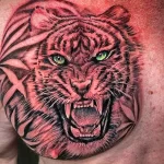 Мужской рисунок тату с животным 21.02.22 №0321 - Male animal tattoo tatufoto.com