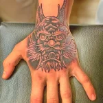 Мужской рисунок тату с животным 21.02.22 №0327 - Male animal tattoo tatufoto.com