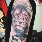 Мужской рисунок тату с животным 21.02.22 №0330 - Male animal tattoo tatufoto.com