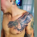 Мужской рисунок тату с животным 21.02.22 №0334 - Male animal tattoo tatufoto.com