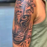Мужской рисунок тату с животным 21.02.22 №0342 - Male animal tattoo tatufoto.com