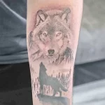 Мужской рисунок тату с животным 21.02.22 №0350 - Male animal tattoo tatufoto.com