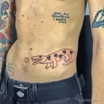 Мужской рисунок тату с животным 21.02.22 №0361 - Male animal tattoo tatufoto.com