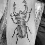 Мужской рисунок тату с животным 21.02.22 №0363 - Male animal tattoo tatufoto.com