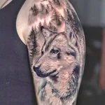 Мужской рисунок тату с животным 21.02.22 №0364 - Male animal tattoo tatufoto.com