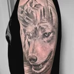 Мужской рисунок тату с животным 21.02.22 №0365 - Male animal tattoo tatufoto.com