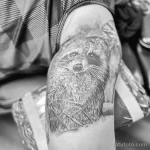 Мужской рисунок тату с животным 21.02.22 №0368 - Male animal tattoo tatufoto.com