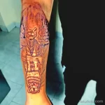Мужской рисунок тату с животным 21.02.22 №0374 - Male animal tattoo tatufoto.com