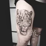 Мужской рисунок тату с животным 21.02.22 №0379 - Male animal tattoo tatufoto.com