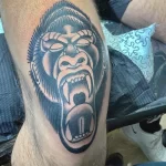 Мужской рисунок тату с животным 21.02.22 №0380 - Male animal tattoo tatufoto.com