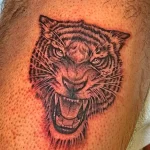 Мужской рисунок тату с животным 21.02.22 №0405 - Male animal tattoo tatufoto.com