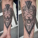 Мужской рисунок тату с животным 21.02.22 №0408 - Male animal tattoo tatufoto.com