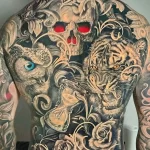Мужской рисунок тату с животным 21.02.22 №0423 - Male animal tattoo tatufoto.com