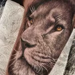 Мужской рисунок тату с животным 21.02.22 №0434 - Male animal tattoo tatufoto.com