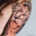 Мужской рисунок тату с животным 21.02.22 №0436 - Male animal tattoo tatufoto.com