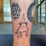Мужской рисунок тату с животным 21.02.22 №0441 - Male animal tattoo tatufoto.com