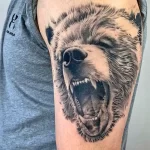 Мужской рисунок тату с животным 21.02.22 №0458 - Male animal tattoo tatufoto.com