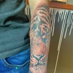 Мужской рисунок тату с животным 21.02.22 №0460 - Male animal tattoo tatufoto.com