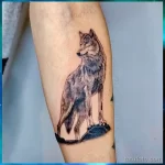 Мужской рисунок тату с животным 21.02.22 №0465 - Male animal tattoo tatufoto.com